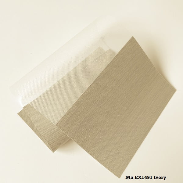 Rèm cầu vồng mã EX1491 Ivory