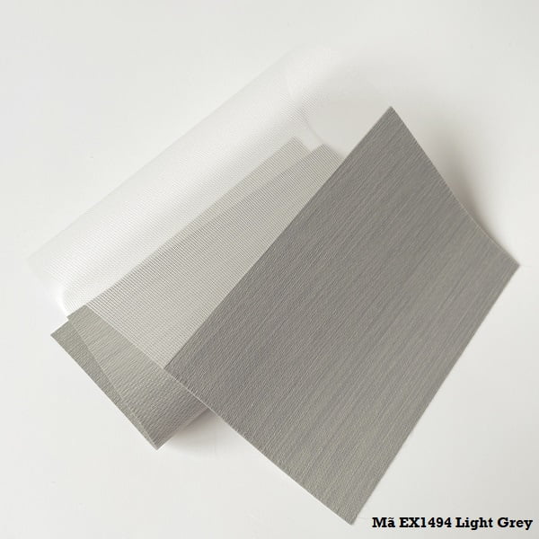 Rèm cầu vồng mã EX1494 Light Grey