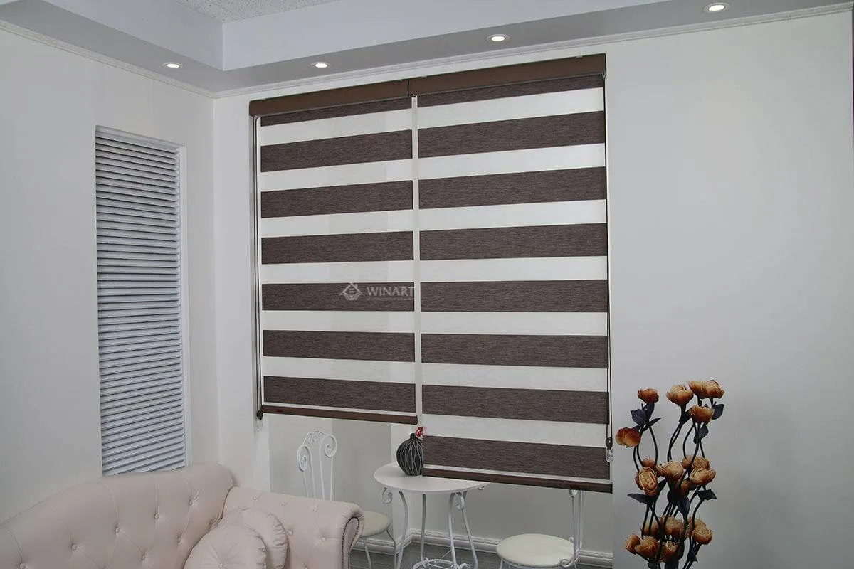 Rèm cầu vồng buckingham 1274 mocha - WINART