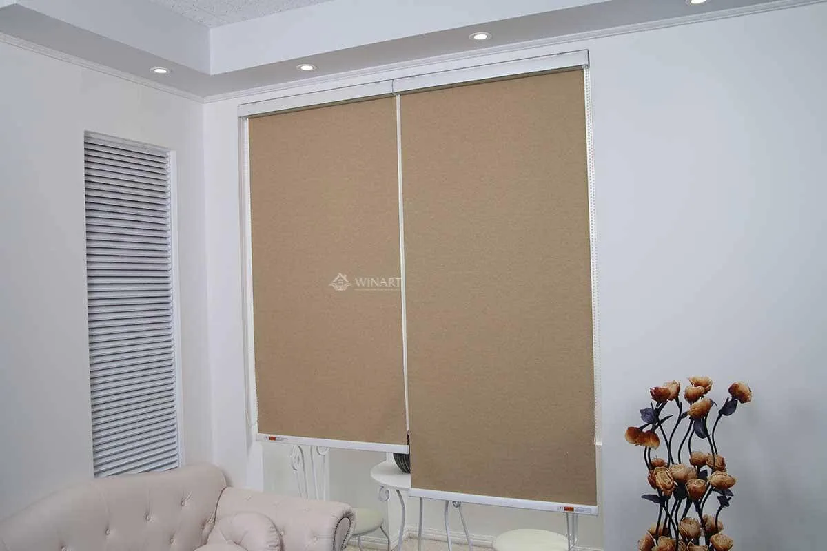rèm roller running beige 302