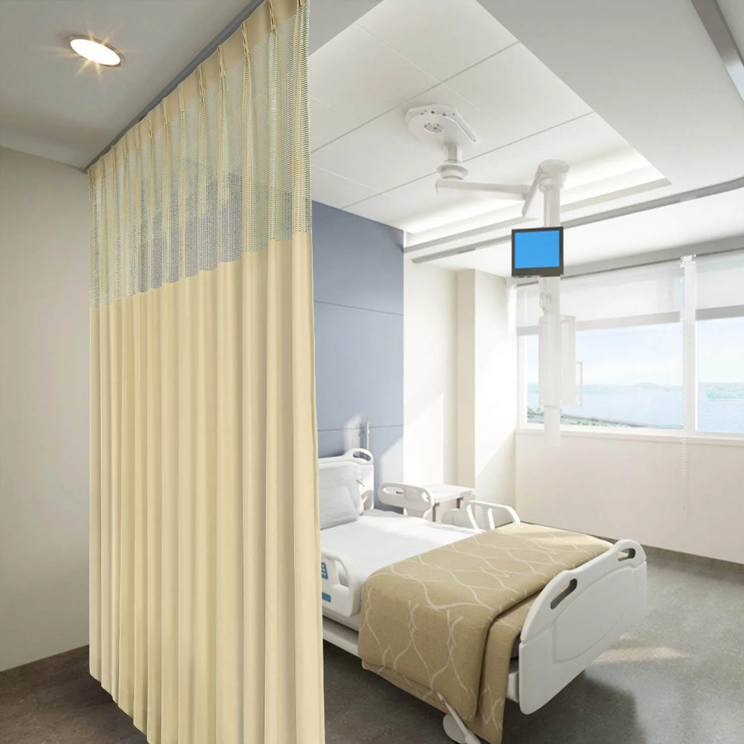 Mẫu rèm y tế tại bệnh viện