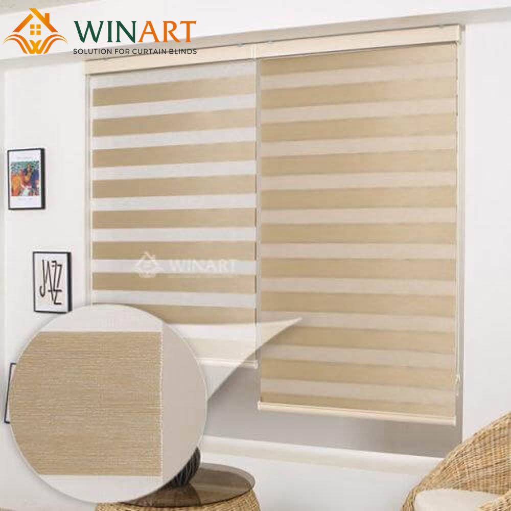 Rèm cầu vồng Excellent 1492 màu be