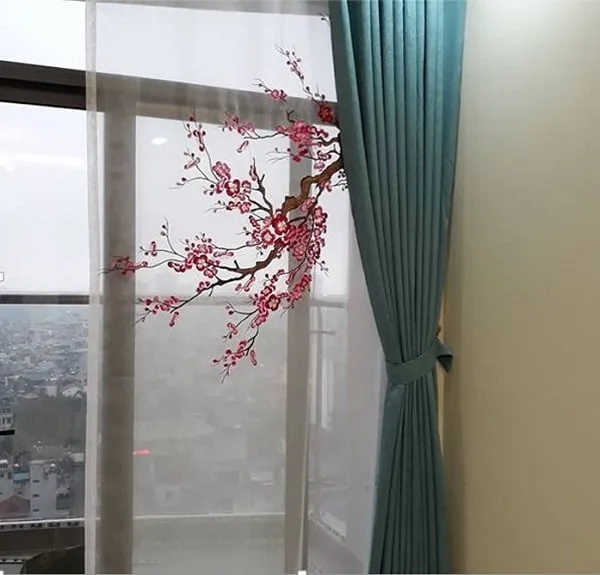Rèm vải đẹp - lãng mạn cho không gian phòng ngủ