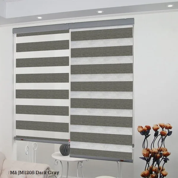Rèm cầu vồng JM1205 Dark Grey Rèm cầu vồng JM1205 Dark Grey