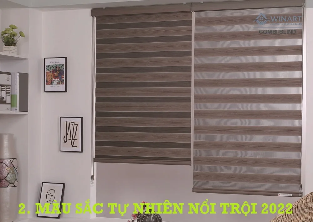 Các gam màu tự nhiên như nâu, sô cô la hay các gam màu lạnh như xanh và tím sẽ được sử dụng nhiều năm 2022