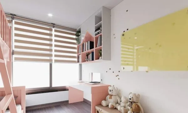 Rèm cầu vồng cho phòng ngủ bé yêu