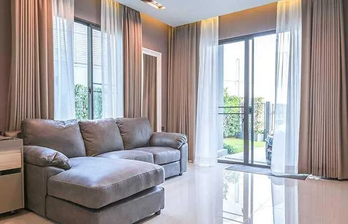 Rèm vải đẹp cho phòng khách