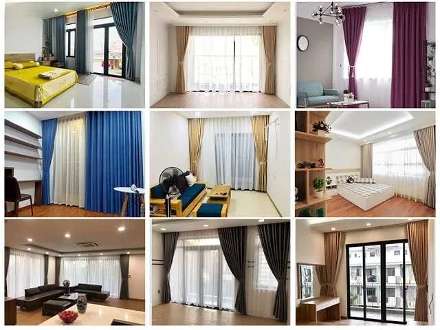 Rèm cửa vải gấm