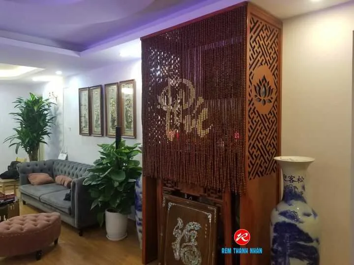 Rèm che bàn thờ chung cư