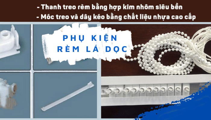 phụ kiện rèm lá dọc