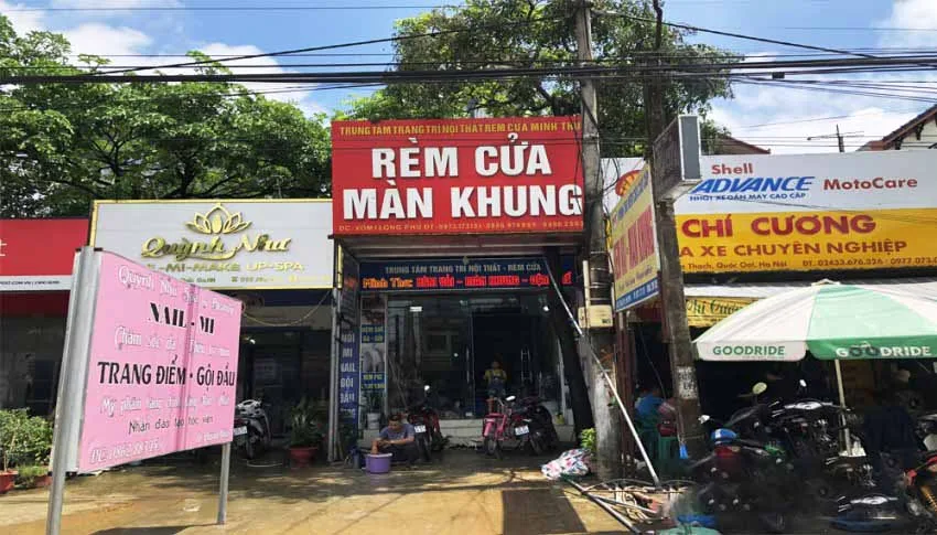 Biển rèm cửa