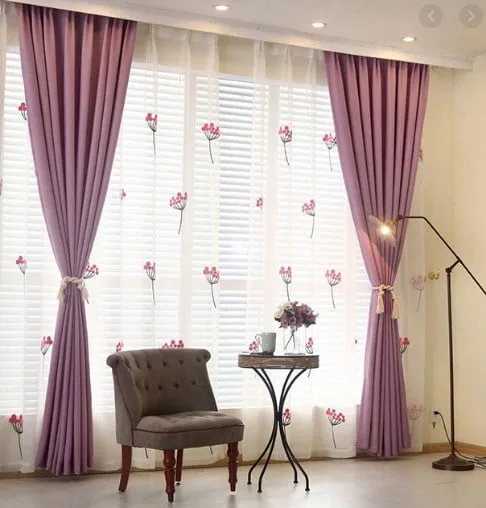 Rèm vải phòng khách