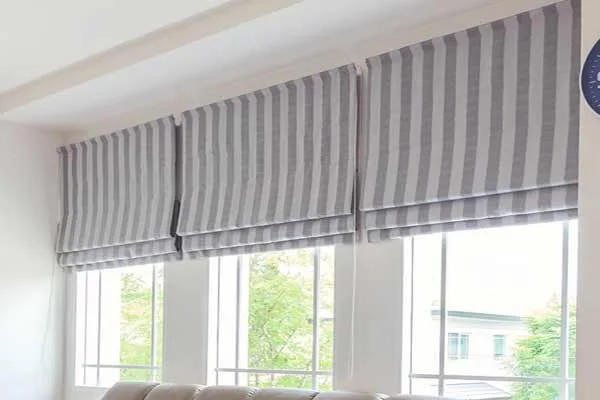 Rèm roman cho phòng làm việc