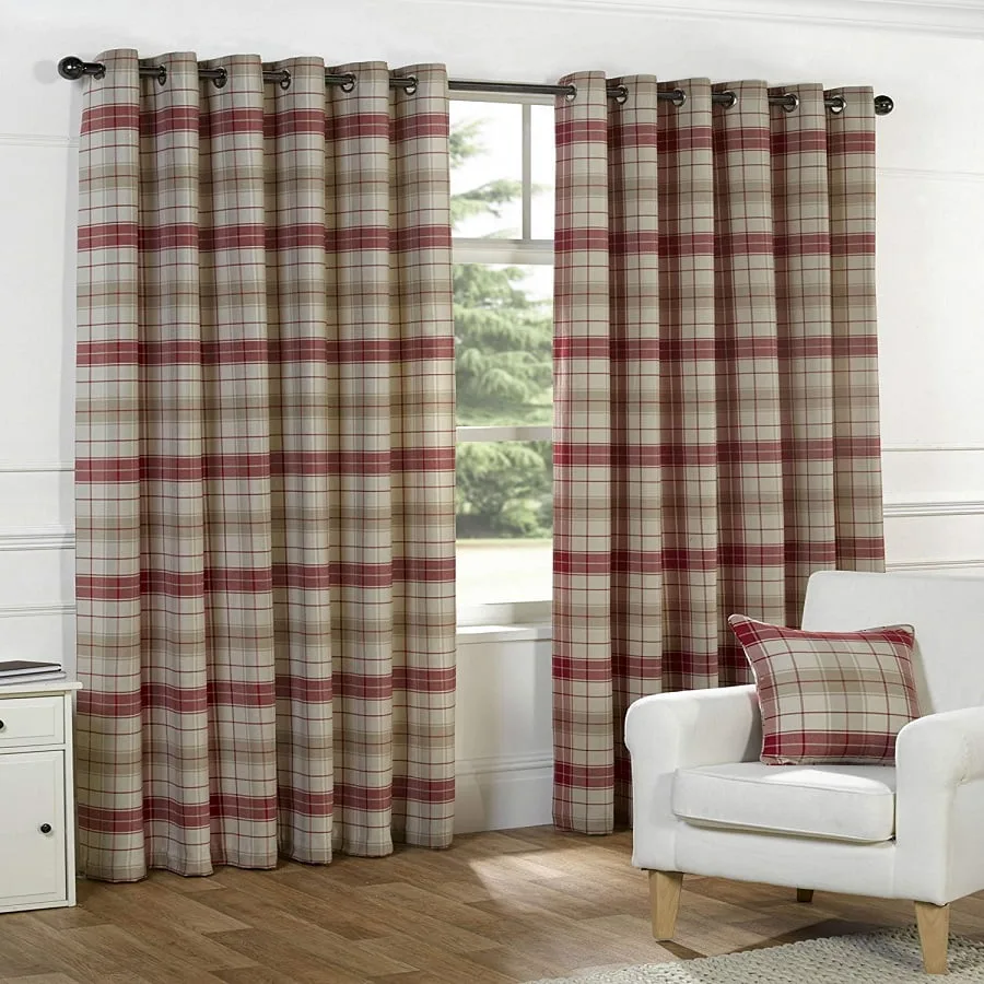 Rèm vải Hàn Quốc đơn giản