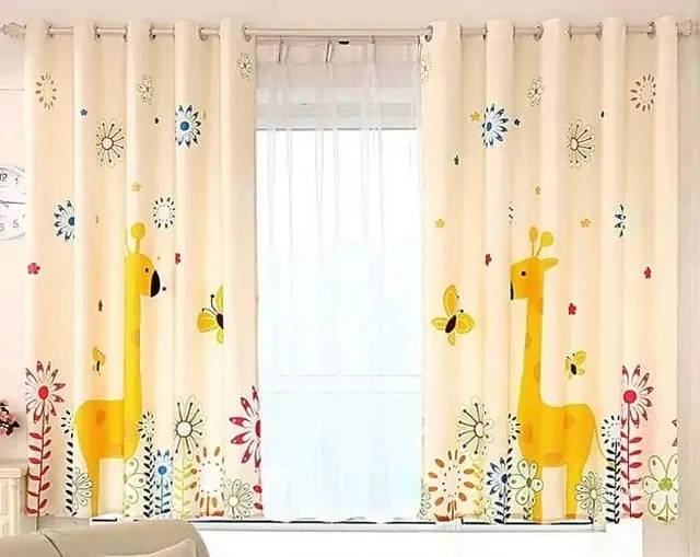Trang trí rèm cửa mầm non đẹp nhất