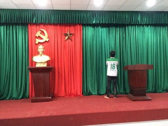 Phông hội trường đẹp