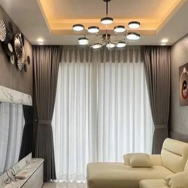 Rèm vải mở ngang