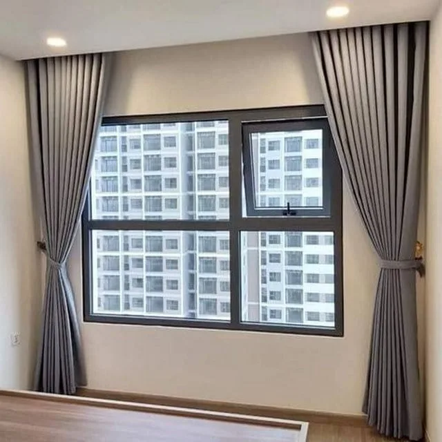Rèm vải mở ngang