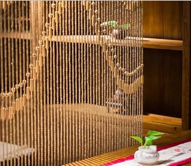 Cấu tạo của rèm cửa bằng hạt gỗ