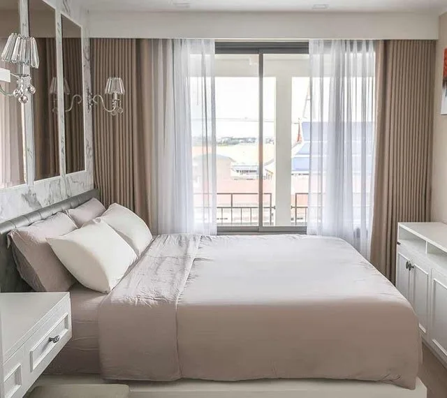 Rèm cửa sổ phòng ngủ 2 lớp