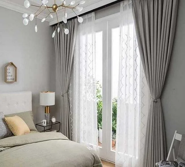 Rèm cửa sổ phòng ngủ 2 lớp